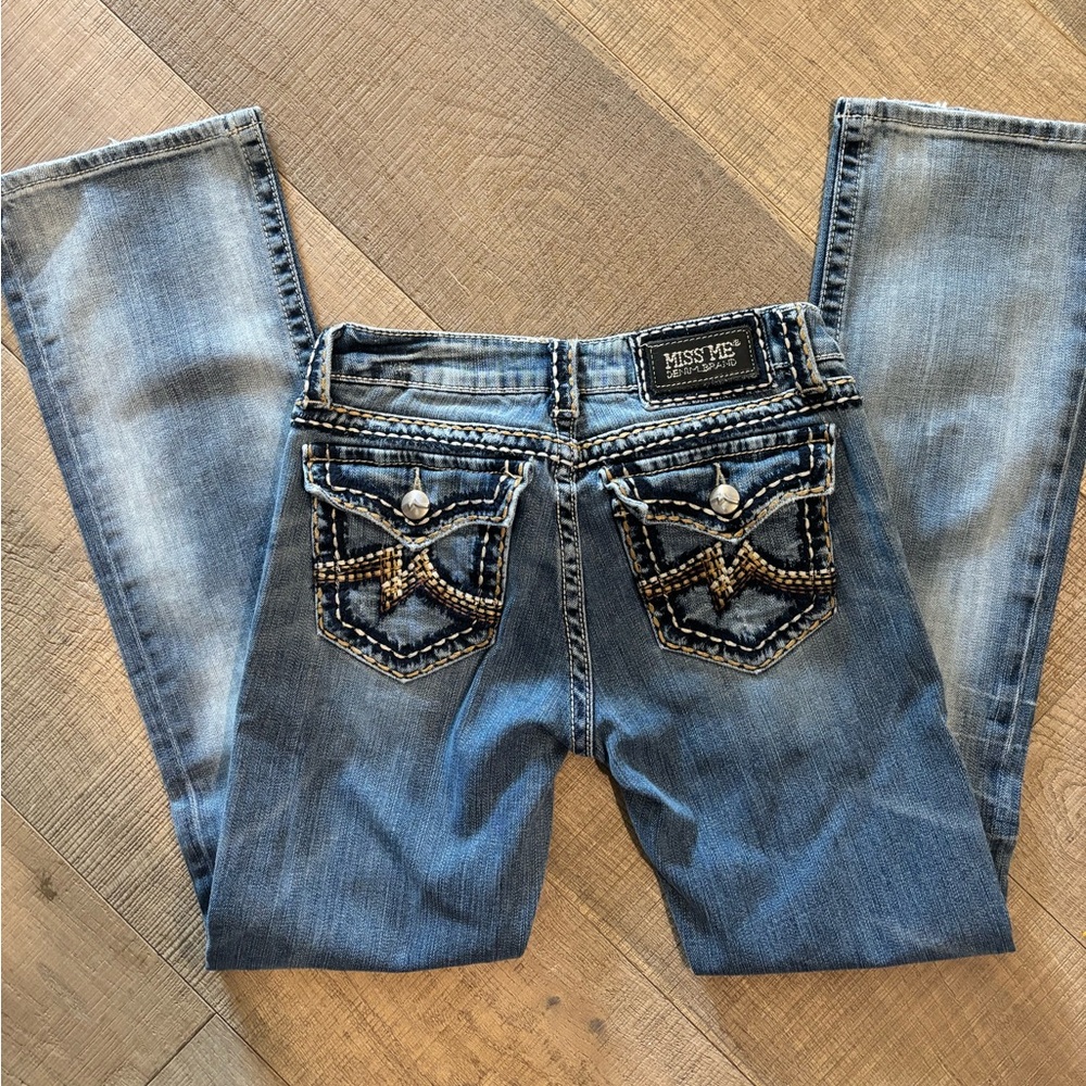 Miss Me western jeans 
Irene boot cut